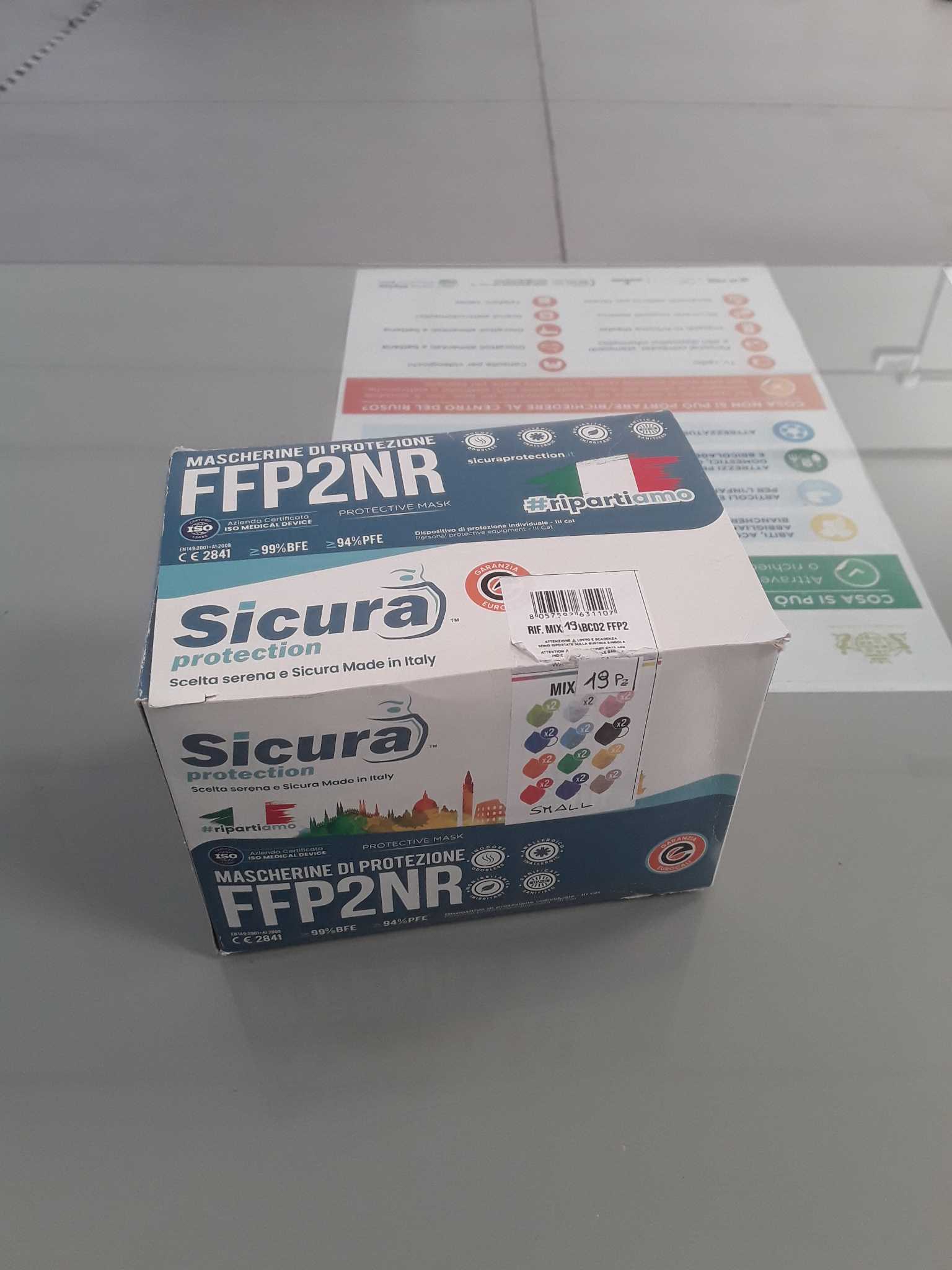 Mascherine FFP2 piccole 