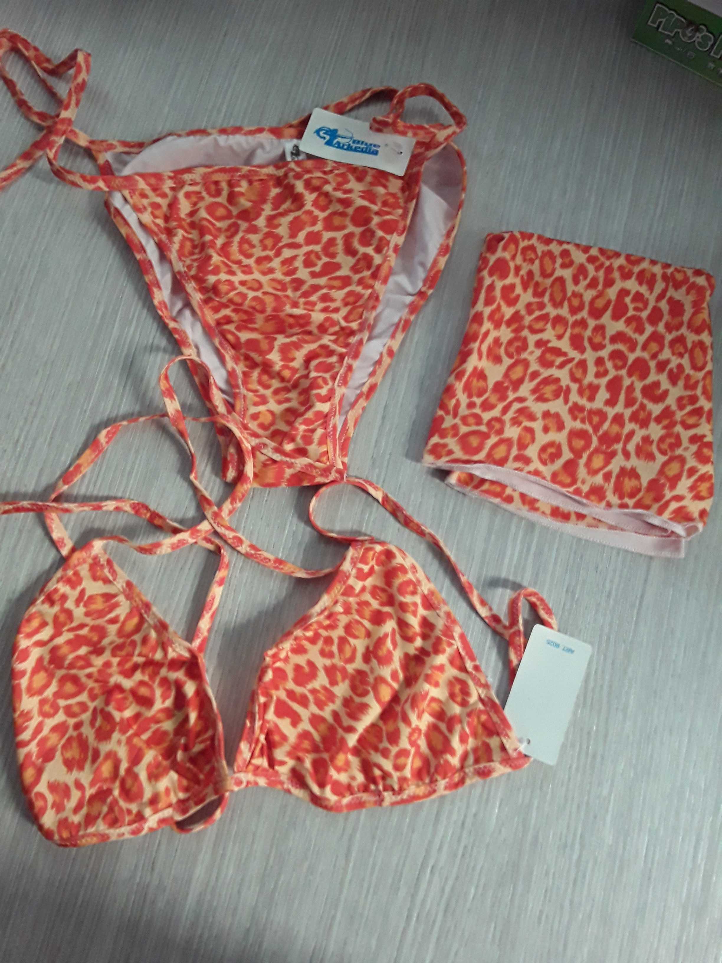 bikini donna con pareo tg. 5